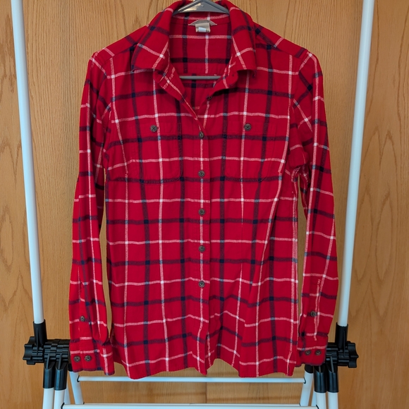 Red Plaid Men's Shirt - Picture 1 of 7